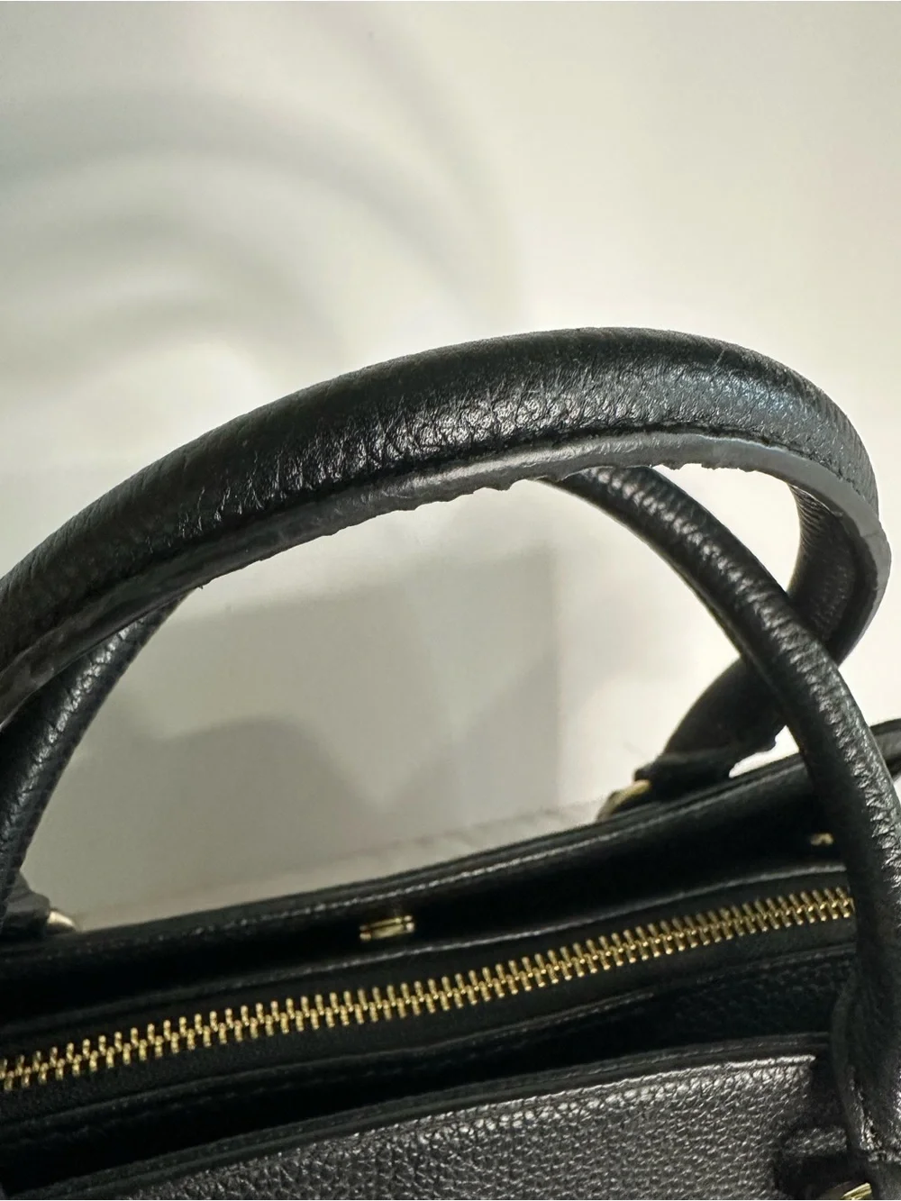 Kate Spade Mulberry Street Lise Black Pebbled Leather Top-Handle Satchel